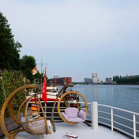 Stunning Boat With A View Hotel na wodzie Amsterdam