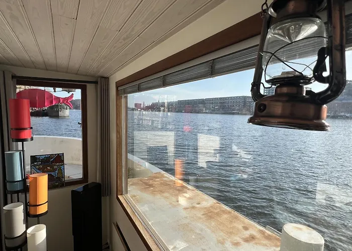 Stunning Boat With A View Ботель Амстердам